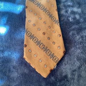 Vintage Oscar de la Renta Embroidered Tie